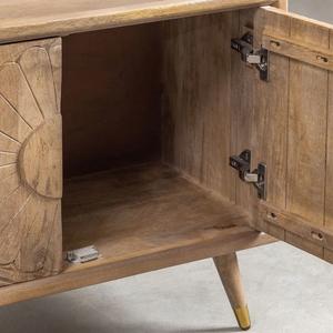 Aparador de madera tallada Vandana Grand Arion (madera maciza) - Product Image 5