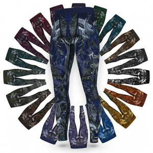 Leggings de compresión con diseño gráfico impreso en 3D para hombre, ropa deportiva, gimnasio, fitness, correr, entrenamiento, levantamiento de pesas, pantalones de cintura alta - Product Image 1