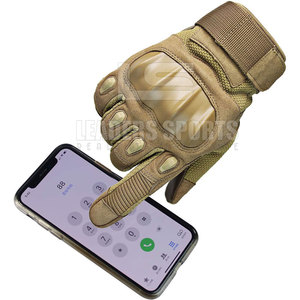 Guantes de Paintball de Cuero de Alto Rendimiento, Agarre Fuerte, Acolchado Antideslizante, Correa de Muñeca Ajustable, Flexibilidad y Comodidad para Uso en Exteriores - Product Image 5