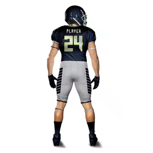 Budget Friendly Custom American Football Uniforms Durable Sublimated Jerseys Breathable Quality Tailored Team Shorts Low Prices - Product Image 3