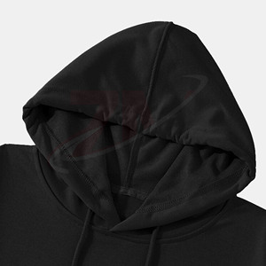 <b>Black</b> Color 100% Cotton <b>Fleece</b> Hoodies For Men's Luxury Latest Designs 450 GSM Hot Sale Hoodies For Men's Winter Season - Product Image 3