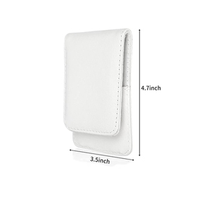 Ensemble de pinces à épiler pour extensions de sourcils personnalisées, pinces à épiler à pointe inclinée multicolores avec étui en cuir - Product Image 6