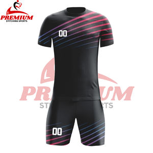 ชุดกีฬาฟุตบอลคุณภาพสูง ชุดฟุตบอลแบบกำหนดเอง ชุดฟุตบอลพิมพ์ลายแบบ Sublimation ชุดฝึกซ้อมฟุตบอล - Product Image 3