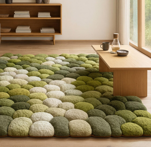 Tapis en laine tuftée à la main, motif moderne de haute qualité, écologique, pour salon, chambre d'enfants, hôtels, bureau - Product Image 2