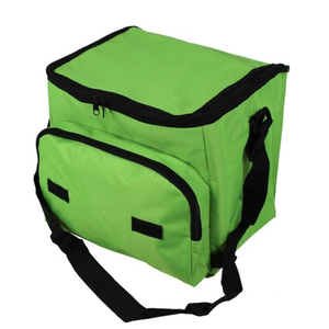 Grand sac isotherme pliable en tissu 600D avec doublure en PEVA ou en feuille d'aluminium, sac à bandoulière isolé pour pique-nique, logo personnalisé - Product Image 1