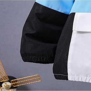 Conjunto Deportivo de Algodón Estampado para Hombre con Cuello con Capucha, Cortavientos y Transpirable para Invierno - Product Image 5