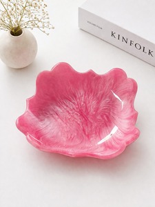 Bol décoratif en résine polie, artisanat moderne, centre de table minimaliste, design élégant, écologique et fonctionnel - Product Image 5