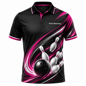 Chemises de bowling personnalisées, design sur mesure, sublimation intégrale, chemises de bowling pour hommes, chemises de bowling performantes pour chaque jeu - Product Image 4
