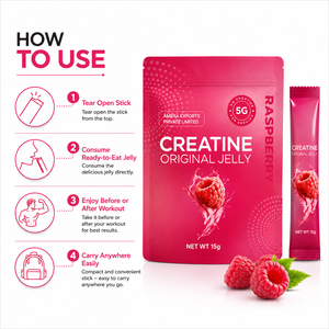 Fabricante de Suplementos Dietéticos en Barra de Gelatina de Monohidrato de Creatina de Marca Privada OEM - Product Image 3