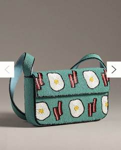 Sac à main perlé motif champignon, sac fantaisie perlé, sac à bandoulière fait main, sac inspiré de la nature - Product Image 3