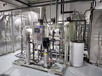 Usine de traitement de l'eau par osmose inverse de 3000 litres par heure, filtre à osmose inverse, purification, moteur PLC pour la filtration de l'eau
