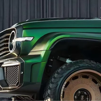 Película de Vinilo de Lujo de Alta Calidad de 7.5mil, Acabado Verde Bosque Electrochapado Mate, Antiarañazos, a Prueba de Infrarrojos, Cambia de Color