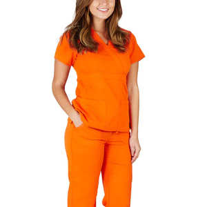 Uniformes Médicos Unisex para Mujer, Cómodos y Transpirables, de Punto, para Enfermería - Product Image 3