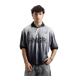 T-shirt unisexe en coton 100% de haute qualité, coupe classique, col montant, impression par sublimation, personnalisable pour logo - Product Image 1