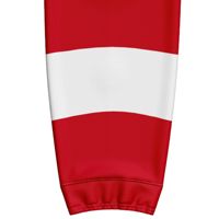 Servicio OEM, Calcetines de Hockey sobre Hielo Sublimados con Logotipo de Equipo Personalizado, Transpirables, que Absorben la Humedad, Duraderos, de Poliéster, Tallas Grandes