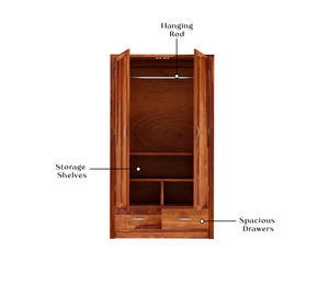 Nuevo Armario Moderno de Madera para Sala de Estar, para un Dormitorio Elegante, Armario de Madera Maciza de Sheesham para Uso Doméstico - Product Image 4