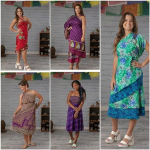 Combinaison sans manches de style bohème avec poches – Tenue d'été à col halter - Product Image 1