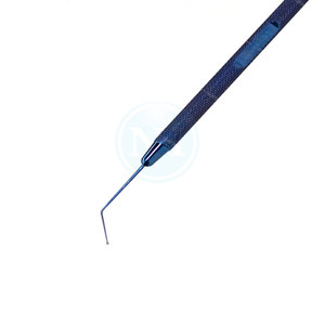 Poussoir à lentilles Bechert en acier inoxydable, à pointe verticale en Y, incliné, pour instruments chirurgicaux - Product Image 5