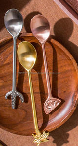 Wholesale 304 Different Handle Design Tea <b>Coffee</b> <b>Spoon</b> in Multicolor - Product Image 6