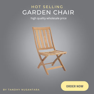 Silla de jardín de madera de alta calidad, silla plegable para muebles de exterior y jardín, precio al por mayor de Indonesia - Product Image 6