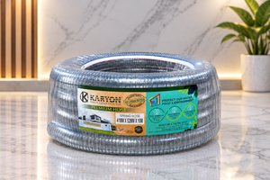 PVC Spring <b>Hose</b> Heavy Duty Flexible Suction Transfer <b>Hose</b> with <b>Vacuum</b> Resistance for Water Industrial Use 10mm-45mm Diameter - Product Image 1