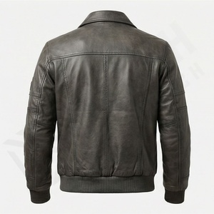 Veste de moto en cuir véritable pour homme de qualité supérieure, nouvelle arrivée, vestes de moto d'hiver, protections amovibles, personnalisables - Product Image 2