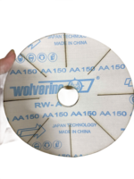 Disque abrasif 115 mm rond en papier de verre pour meuleuse d'angle, dureté moyenne, OEM