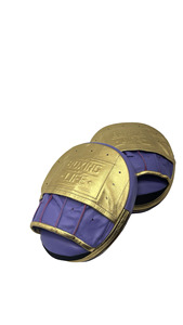 No Boxing No Life Guantes de Boxeo Curvos para Entrenamiento Profesional - Guantes de Enfoque de Alta Calidad, Cuero Vacuno de Primera Calidad, Dedos Completos, Rápidos - Product Image 3