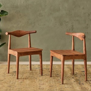 Ensemble de salle à manger en bois massif, table rectangulaire et chaises, meubles en bois rustiques et modernes pour la maison, la villa, l'hôtel - Product Image 6