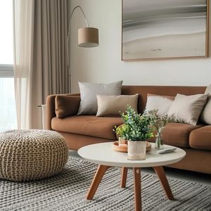 Set di 2 Piccoli Alberi Artificiali di Eucalipto in Vaso, Piante Finte per Mensole, Scrivanie, Tavolini da Caffè e Decorazioni per la Casa - Product Image 5