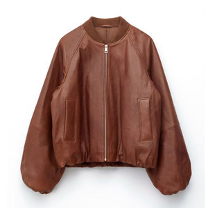 Best Winter Motorcycle Auto Racing Plus Size Biker Jacket Breathable Windproof Custom Crop Leather Jacket - Product Image 5