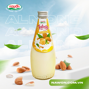 Boisson Falooda Nawon 290 ml en bouteille à base de lait avec boisson aux graines de basilic, nombreuses saveurs, fabrication de boissons gazeuses OEM, étiquette privée, échantillon gratuit - Product Image 3