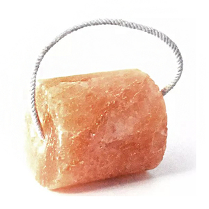 Bloque de Sal Rosa del Himalaya Redondo de Primera Calidad, Sal Pura Natural en Cuerda para Lamer para Caballos, Perros y Ganado - 4x4x2.5 Pulgadas, Exportación Premium - Product Image 2
