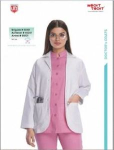 Uniforme d'infirmière, blouse d'hôpital, Vesbhusha, bleu, coton, manches courtes, uniforme d'infirmière, blouses et chemises pour femmes - Product Image 3