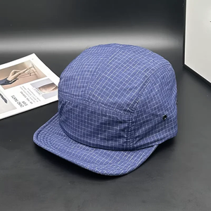 หมวกปีกสั้นสไตล์มินิมอล ผ้าตาข่ายแห้งเร็ว สไตล์วินเทจ แฟชั่นสำหรับทุกเพศ เหมาะสำหรับกิจกรรมกลางแจ้ง เช่น ตั้งแคมป์ เดินป่า - Product Image 4