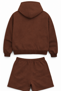 2025 OEM surdimensionné coupe régulière sweats à capuche à fermeture éclair 100% coton lourd blanc recadrée sweat à capuche Logo personnalisé - Product Image 4