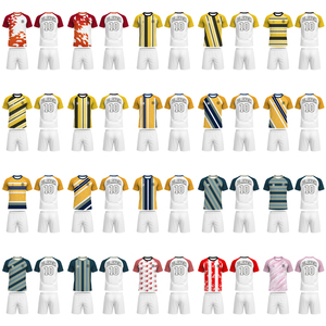 Maillot de football en polyester à séchage rapide avec impression par sublimation, quantité de commande flexible, kit de maillot de football pour les fans de club de football - Product Image 5