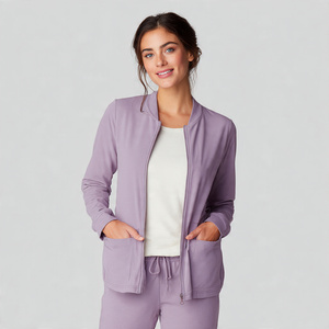 Blouses d'infirmière, veste médicale, veste en tricot 100% coton, uniformes d'hôpital personnalisés pour les médecins - Product Image 2
