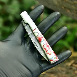 Couteaux pliants à lame en acier inoxydable avec système de verrouillage pour le camping, la randonnée, la pêche et les tâches de découpe quotidiennes fiables. - Product Image 1