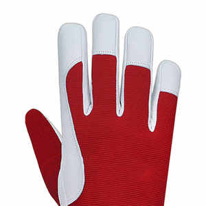 Best Hot Selling Highest Quality Goat Grain Leather Working Assembly <b>Gloves</b> Wholesale Rate Safety Soft <b>Driver</b> For Daily Use - Product Image 6