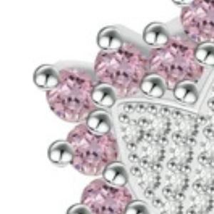 Anillo de Plata de Ley AKA Pink Ivy Elite para Mujer, Elegante Joyería de Moda Inspirada en Hiedra en Color Rosa y Plateado - Product Image 4