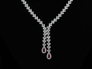 Blossom CS Bijoux en gros, bijoux de mariage de luxe, argent 925 de haute qualité, moissanite certifiée GIA, plaqué or rose, bijoux élégants - Product Image 4