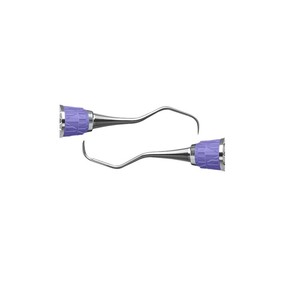 Cureta Periodontal Gracey 3/4 Estándar y Rígida, Instrumento de Higiene Dental de Acero Inoxidable, OEM Zetomed Pro - Product Image 1