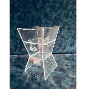 Ensemble de brûleurs d'encens Mubkhar en acrylique personnalisés en gros, avec calligraphie arabe moderne, décoration du Ramadan, support pour brûleur de Bakhoor - Product Image 1