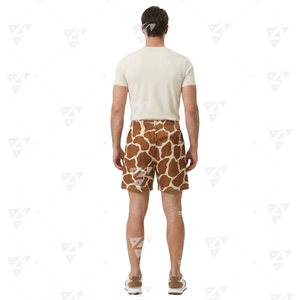 2026 High Quality 5 Inch Polyester Basketball Shorts Custom Double-<b>Layer</b> Sublimation Solid Elastic Waist Breathable Men's - Product Image 3