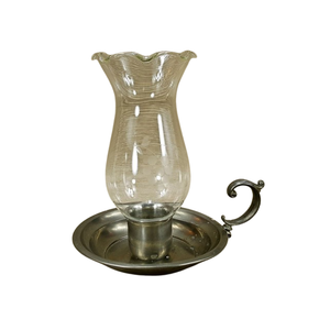 Handmade Decorative Metal Base <b>Glass</b> Candle Holder Vintage Design Best for Home Decor With Customized Base Color - Product Image 2