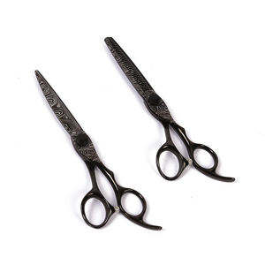 Ciseaux de coiffure 6'' en acier inoxydable JP, ensemble de ciseaux de barbier professionnels pour la coupe de cheveux, avec sac inclus - Product Image 3