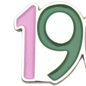1908 Gold Lapel <b>Pin</b> Elegant <b>Metal</b> Number Brooch Classic Commemorative Badge Women Fashion Accessory for Suit Shirt Scarf Hat - Product Image 5