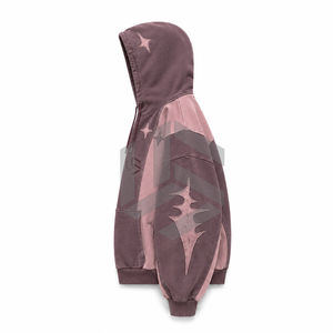 Sweat à capuche surdimensionné pour homme, en coton 100% French Terry, effet délavé, streetwear d'hiver, fabricant OEM - Product Image 6