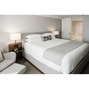 โรงแรมเดเจมส์ บาย Sonesta Lifestyle เฟอร์นิเจอร์ห้องพัก เฟอร์นิเจอร์ห้องนอนโรงแรมสไตล์โมเดิร์น เฟอร์นิเจอร์ห้องนอน ชุดห้องนอน